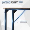 DUMOS 40 Inch Office Small Computer Desk Modern Simple Style