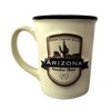 Americaware Arizona 18oz Emblem Mug - Beige