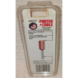 PORTER-CABLE Lot of 2 Porter Cable 1/2" Hinge Mortising 1/4" Shank 2880137.......