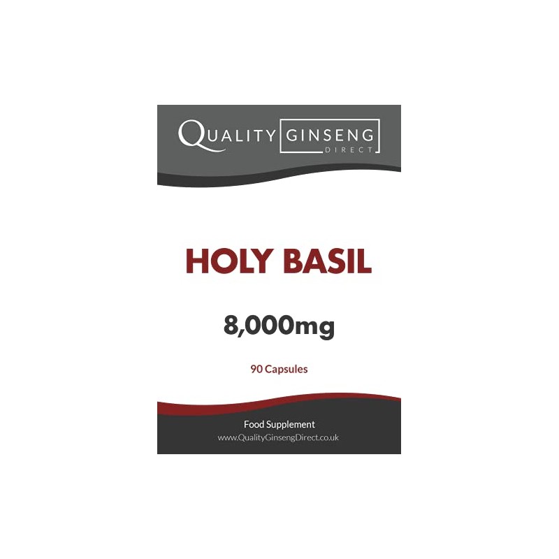 HOLY Basil | 8,000mg Capsules | Powerful Formula (90 Capsules)
