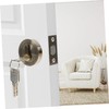 ANDRESLAD Door Lock Door Deadbolt Lock Single Cylinder Lock Dead