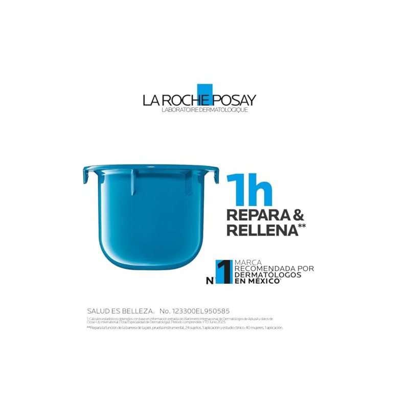 La Roche-Posay Hyalu B5, Refill Crema Antiedad Reafirmante, Acción Alisadora