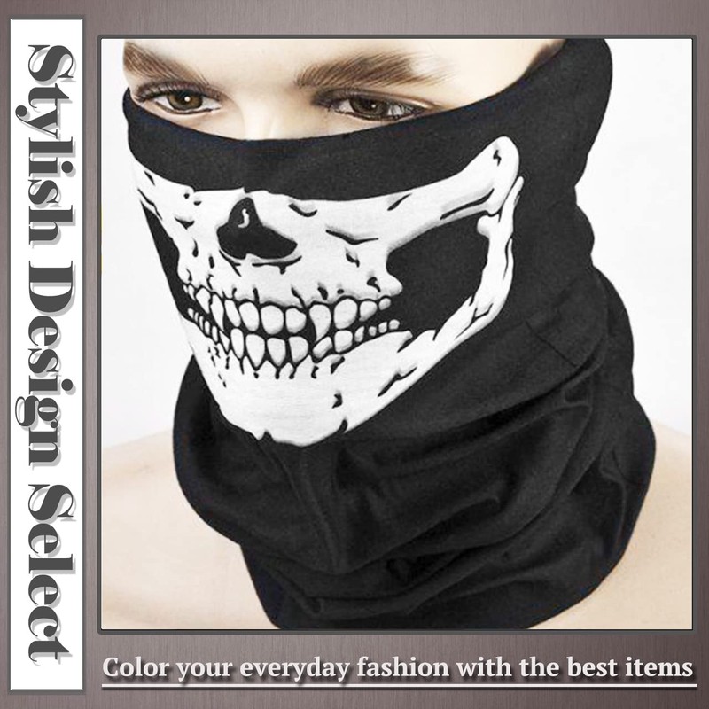 ONE LIMITATION FK002 Face Guard, Neck Warmer, Survival Game, Skull,