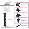 Jaws Flex Clamp Mount with Adjustable Gooseneck Compatible with GoPro