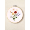 DMC Sumptuous Summer Flowers - Medium Embroidery Kit