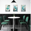 CCWACPP Teal Kitchen Pictures 3 Piece Kitchen Wall Art Wine