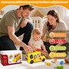Brixlytoys Take-Apart Construction Bus Toy for Kids Age 3+, Montessori