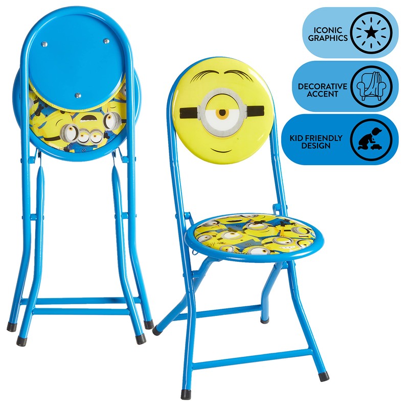 Idea Nuova Minions Round Table and Chair Set