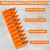 40PCS Modular Wrench Organizer Wrench Holder - Wrench Tool Organizers