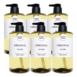 Happybath 해피바스 오리지널 컬렉션 바디워시 오리지널 910g X 6개 Happybath Original Collection Body Wash Original 910g X 6
