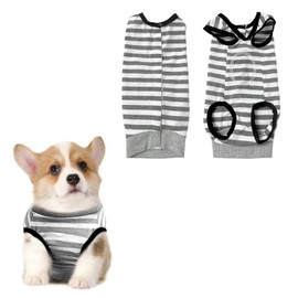 Dog Bodysuit After Surgery, Dog Bodysuit After Surgery, Leak Protection, Soft Recovery Suit for Dogs, Protective Suit for Dogs (1 Piece - S)