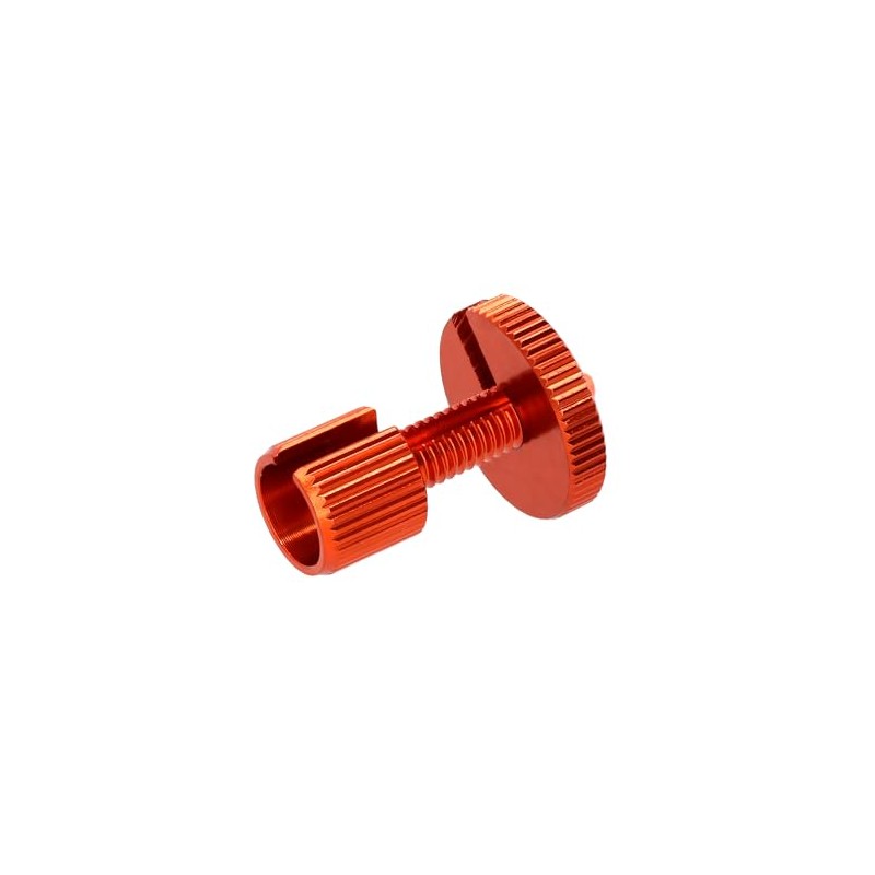 Adjusting Screw Orange Anodised for Bowden Cable, M6 x 22,