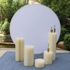 7.2x7.2ft White Round Backdrop Cover White Circle Backdrop Cover Round