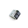 Design61 4 x Box Fixed Castors Furniture Castors Double Wheel