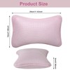 3D Bath Pillow for Bathtub - Breathable Mesh Tub Pillow