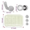 35DB sleep noise-cancelling earplugs, reusable hearing protection earplugs for swimming,