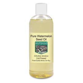 DEVPRAYAG DEVPRAYAG Pure Watermelon Seed Oil (Citrullus lanatus) Cold Pressed 200ml (6.76 oz)