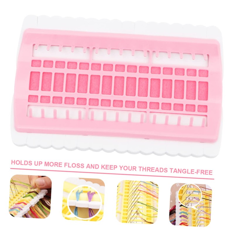 DOITOOL 3 pcs Mini Thread Arranger Plastic Cross Stitch Tool