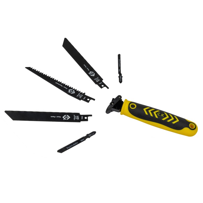 C.K Tools Multi Hand Saw 6pc Kit, Universal Quick Change