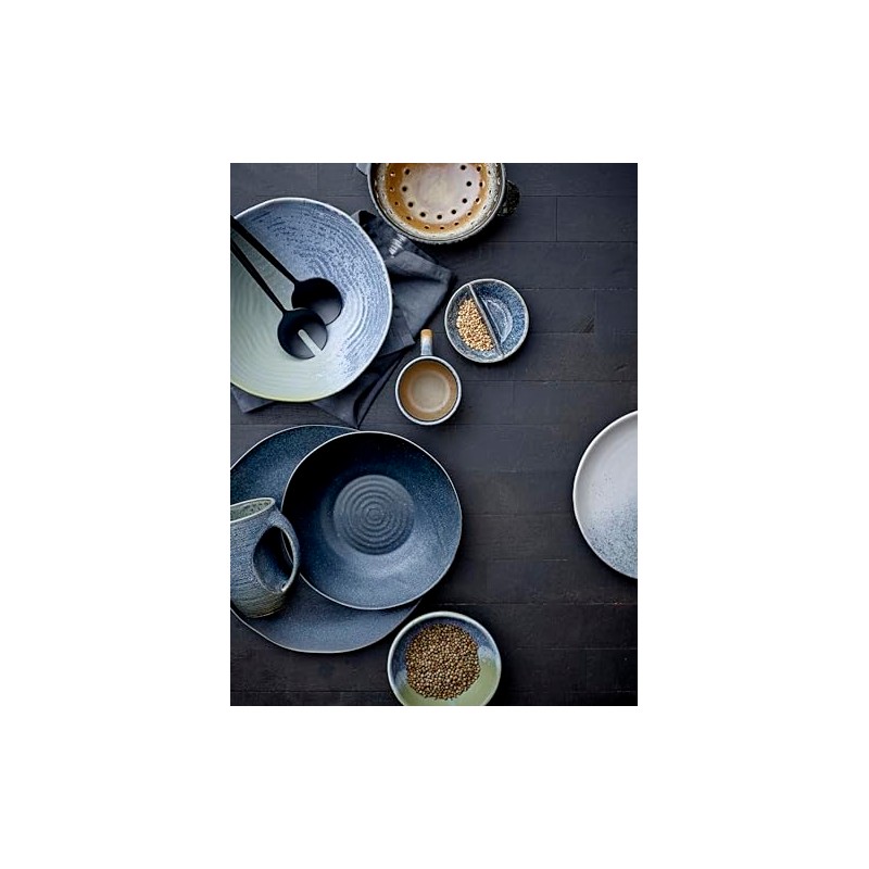 Bloomingville Aura Blue Ceramic Plate