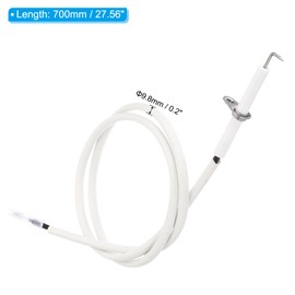 PATIKIL 3Pcs Ceramic Spark Electrode Igniter with Wire Lead Replacement for Gas Grill Models