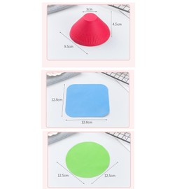 3 Pcs Jar Opener for Weak Hands, Multi Purpose Reusable Rubber Gripper Jar Opener Gripper Rubber Jar for Most Bottles,for Elderly Suffering from Arthritis Children Women Weak Hands+1 OPP Bag