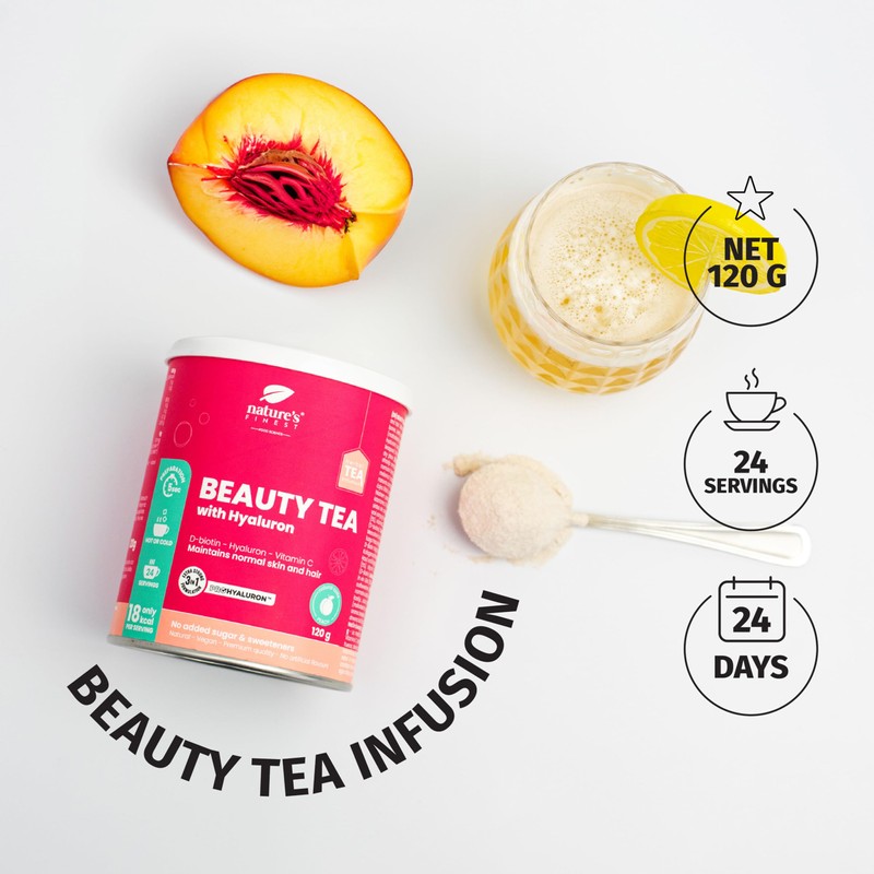 Nature's Finest by Nutrisslim Beauty Tea - Hyaluronic Acid Complex