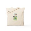 CafePress Keepin It Reel Tote Bag Reusable Natural Beige Canvas