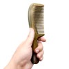 Wooden Comb Hair Green Sandalwood Comb Anti-Static Wooden Comb Hair
