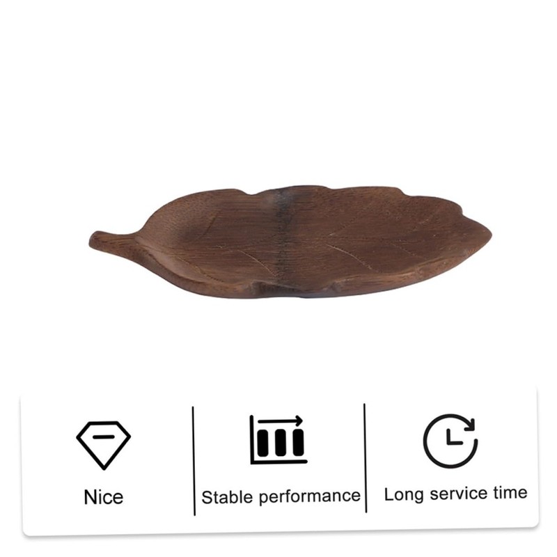 STOBAZA Bamboo Leaf Coaster Heat Insulation Pad Decorative Bamboo Holder
