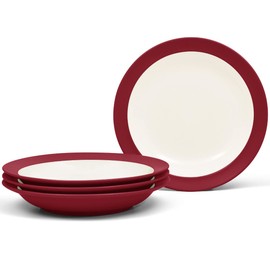 Noritake Colorwave Bowl, Pasta, 10 1/2", 27 oz, Set of 4 in Raspberry/Red.,
