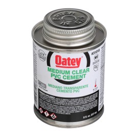 Oatey 31018 Hydraulic Cements, 8 oz, Clear