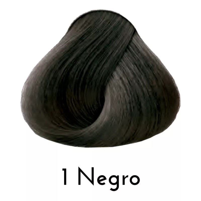 Hidracolor Tinte Tono 1 Negro Tubo 90g