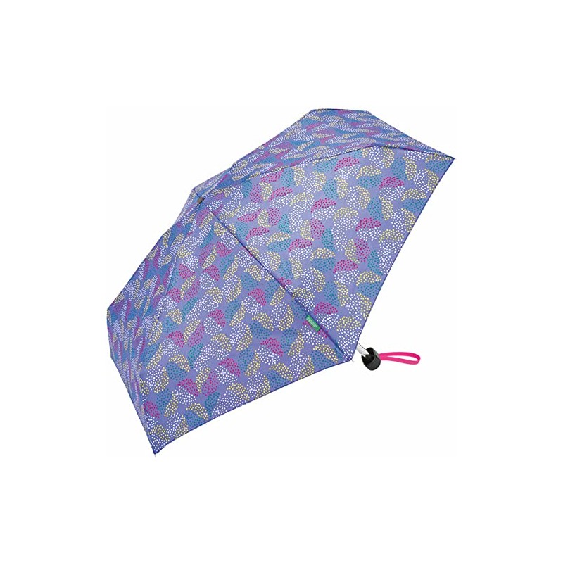 Benetton Pocket Umbrella Ultra Mini Flat Dots, Pop Dots Deep