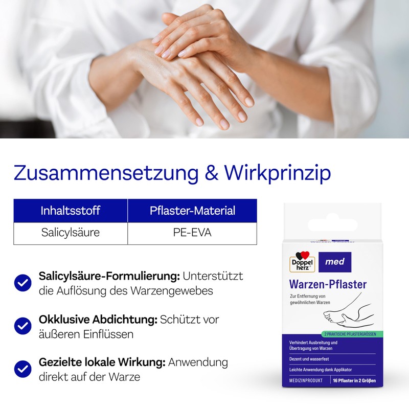 Doppelherz med Wart Plaster Waterproof