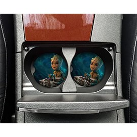 Groot with Bomb Car Coasters - Set of 2
