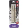 SAKURA Pigma micron 3 01/05 + brush Black