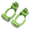 2Pcs Caster Blocks C Hub Aluminium Alloy High Strength Reduce