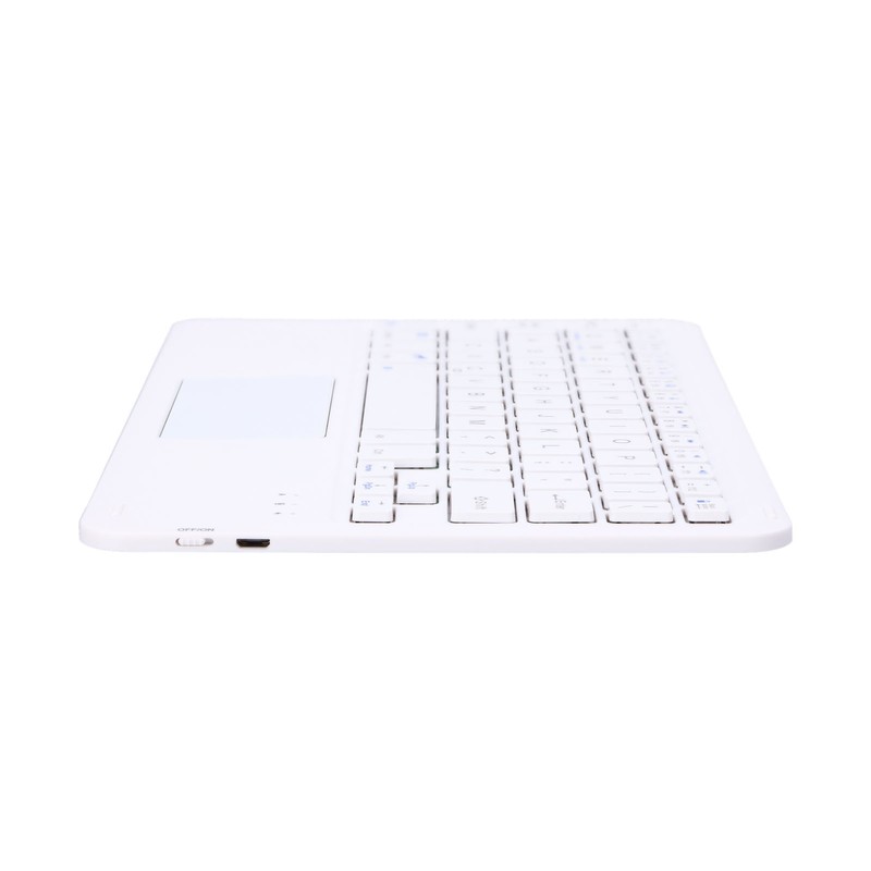 Wireless Keyboard Detachable Durable Computer Accessories with Artificial Leather CoverGold
