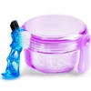 Leak Proof Purple Denture Cups for Soaking Dentures, Partial Denture