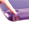 Fellowes - Alfombrilla de ratón y reposamuñecas de gel transparente,