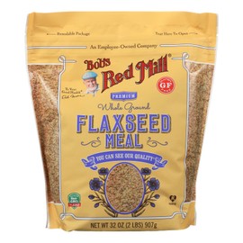 UD_Bob's Red Mill-Case of 4 32 oz Gluten-Free Flaxseed Meal Coarse Cereal Product