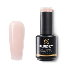 BLUESKY Fast & Easy Builder Gel, Easy and Time-saving Nail Extension, Long Hold of up to 3 Weeks (LBA02 Latte 15 ml)