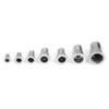 Rivet Nuts, 93 Pieces 304 Stainless Steel Blind Rivet Nuts
