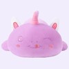 CHUBBYJOY Cute Axolotl Plush Pillow - Soft Stuffed Animal (11.8"