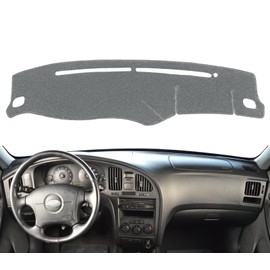 Fcovergurus Dash Cover Mat Custom Fit for Hyundai Elantra 2001-2006,Dashboard Cover Pad Carpet Protector F121 (Charcoal Gray)