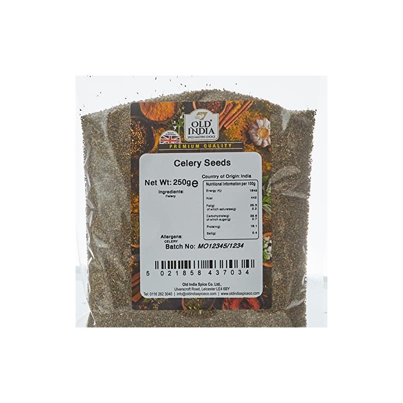 Old India Celery Seeds 250g