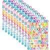 YMSDZHL 10 Sheets 1320 Alphabet Stickers Letter Sticker Vinyl Self-Adhesive