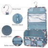 Narwey Hanging Toiletry Bag for Women Travel Makeup Bag Organizer