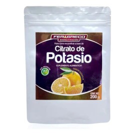 Citrato De Potasio Naranja 200 Grs Fer Y Greco Naranja                                                                                                